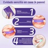 Purple Teeth Whitening Strips,2026 New Tiras Blanqueadoras de Dientes,1 box