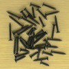 200 PCS Black Flat Head Self Tapping Screws (M4)