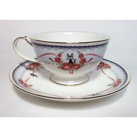 Noritake ノリタケ カップ & ソーサー ( コーヒー ティー 兼用) 190cc 魔女の宅急便 ブルー ボーンチャイナ MJ97221/H-613L