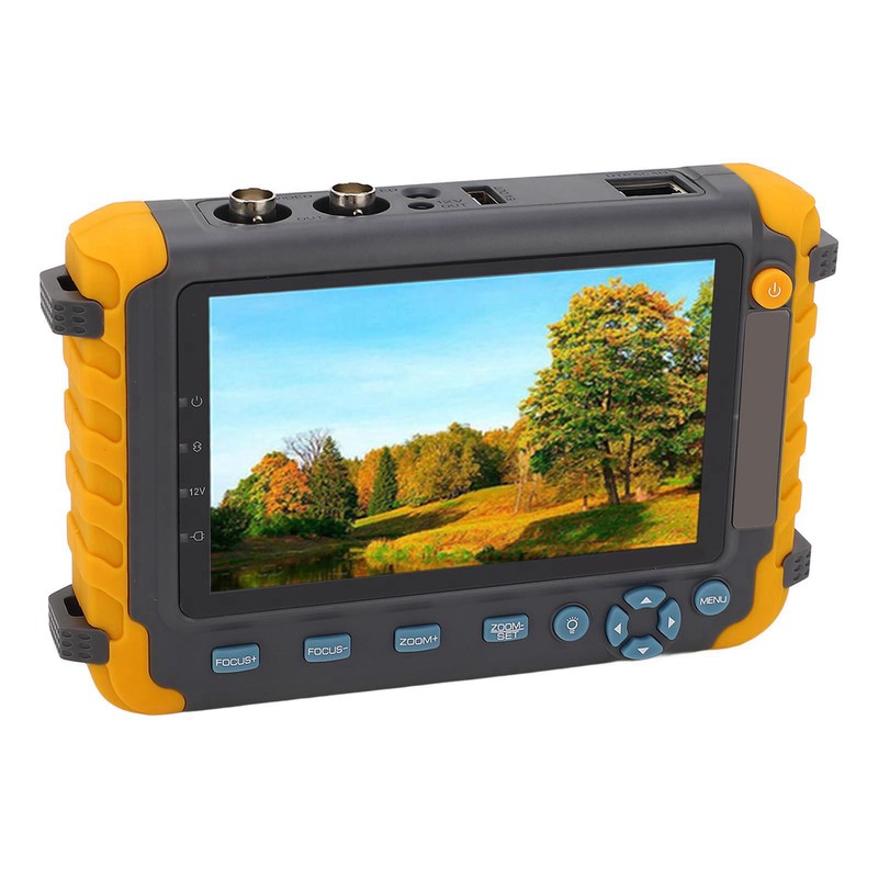 CCTV Camera Tester 8MP 5 Inch Screen VGA HD Multimedia