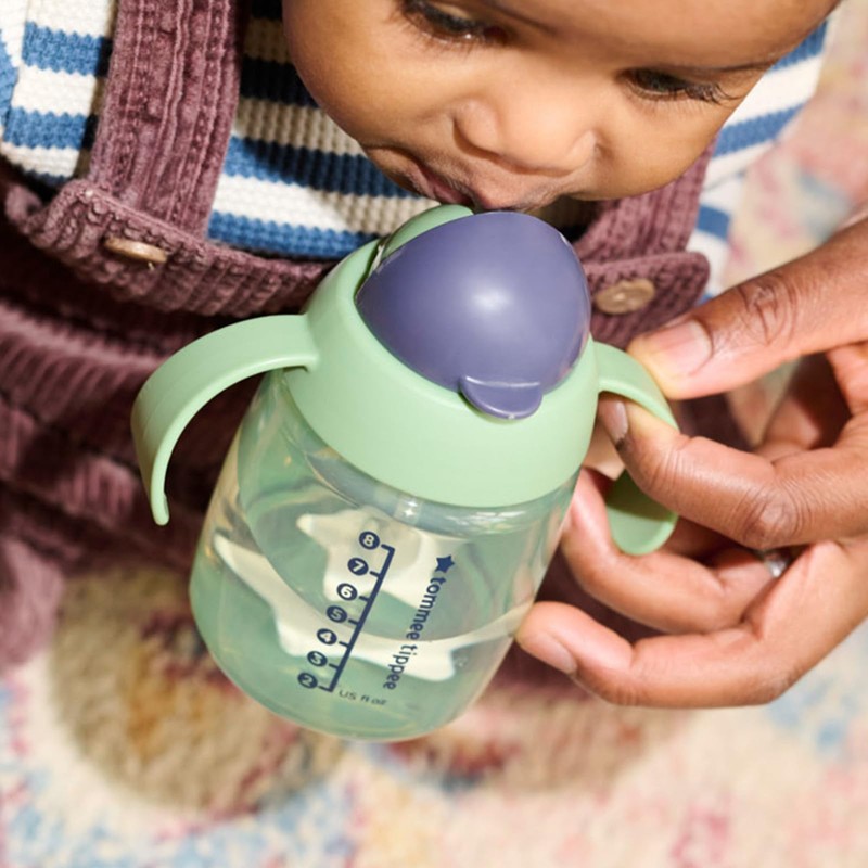 Tommee Tippee Superstar Weighted Straw Cup, 6m+, 10oz, Pack of