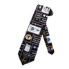 Steven Harris Mens Optometrist Doctor Necktie - Black - One