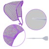 Hair Highlighting Cap, Purple Hair Coloring Frosting Dye Kit with