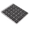 Numeric Keyboard Mini USB Rechargeable Wired 28 Keys Thin Portable