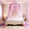 Mosquito Net Bed Canopy for Girls, Princess Bed Canopy Curtains
