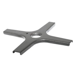 K&H EKS140 Gas Stove Cross, Gas Attachment, 140 mm, Matt