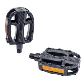 XLC Children's / Youth Pedal PD-C15, Black, 1/2 Inch, Reflector