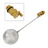 Topteng 1/2" Male Thread Float Ball Valve Floating Ball Stainless
