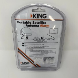 KING Portable Satellite Antenna Alarm AL1000 NEW Protect Your Investment