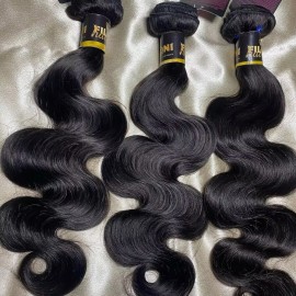 Natural Body Deep Wave Straight Virgin Cuticle Aligned Brazilian Hair Bundles Burmese Italy Pixie Curls Natural Black Colorstyle: 1 bundle Philippine curly, color: Natural black, Stretched Length: 28"