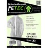 FETEX Overall Type 40 Polypropylene PP Disposable Protective Suit Painter's