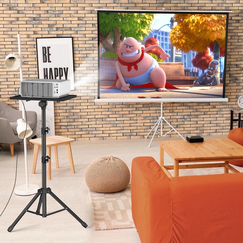 Facilife Projector Stand Tripod - Laptop Tripod Projector Stand Adjustable