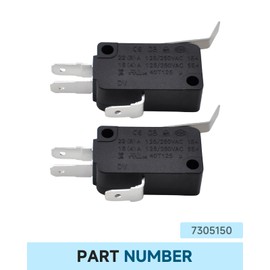 (2Pcs) 7305150, 7030713, 7030705, 9001800, WS21X10003 For Kenmore water softener rotor position switch compatible with GE