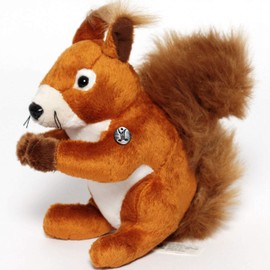 Squirrel Soft Toy Squirrel Wild Animal Plush Toy Branca – Cuddly Toys *biz