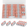 Avarbuvo 30PCS Lever Wire Connectors, Mini Quick Connectors Push-in, 1