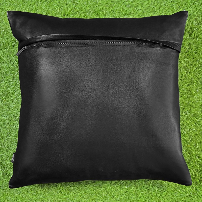 HideNgo Lambskin Leather Pillow Cover - Chair, Bed, Chaise Lounge,
