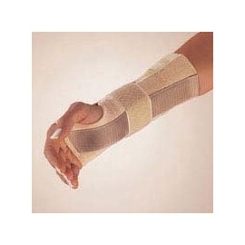 Bort 103580 Skin Elbow and The Wrist Support Wrist Splint with Additional Stabilisation Strip Right Small, Beige Right Or Left