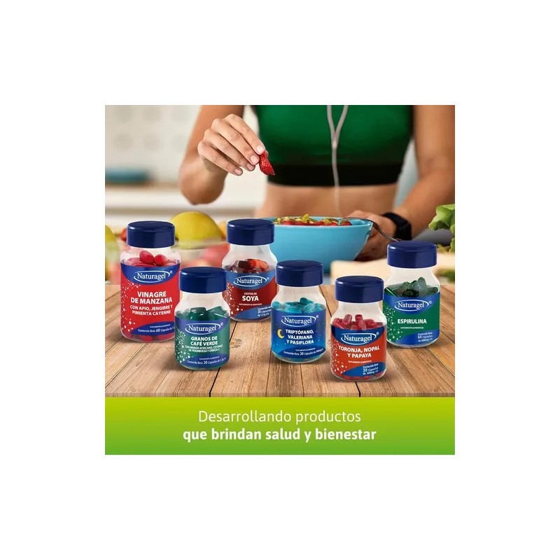Naturagel Glicinato Magnesio Omega 900mg 30cap Sabor