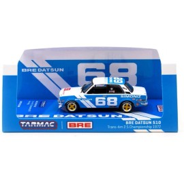 Tarmac Works BRE Datsun 510 - '72 Trans-Am 2.5 Champ W/ Oil Can 1:64 Diecast Car