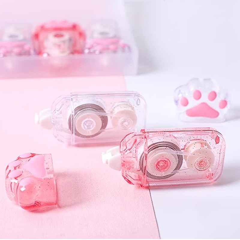 DHWEKU Pack of 4 Mini Correction Rollers, Cat Paw Correction