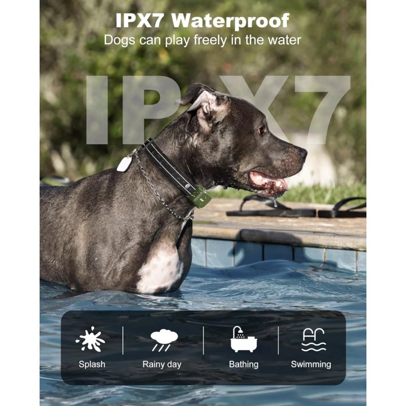 Jugbow Dog Shock Collar 3300ft Training Collar With Remote 4