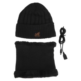 Electric Warm Heated Hat Skin Friendly Warm USB Heat Hat for Winter Skiing