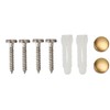 Wall Mounted Paper Towel Holder Tissue Roll Paper Rack Organizer