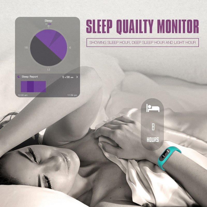 B15P Smart Bluetooth Sporting Waterproof Bracelet Fitness Tracker Matched With