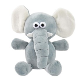 Kögler Laber elephant Lisa, labelling animal with recording and playback function, babbles everything funny and moves, approx. 20.5 cm tall, boys and girls