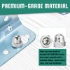BACSHBY Pack of 5 Acorn Nuts M12 Stainless Steel A2