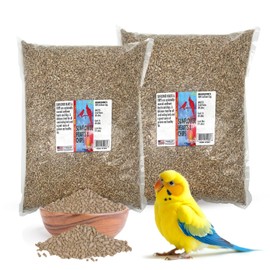 Morning Bird Sunflower Hearts & Chips 18 lbs (2-Pack, 9 lbs Each) – Premium Bird Seed with High Protein & Fat – Shelled Sunflower Seeds for Pet Birds – Medium Texture, Easy to Feed for All Species