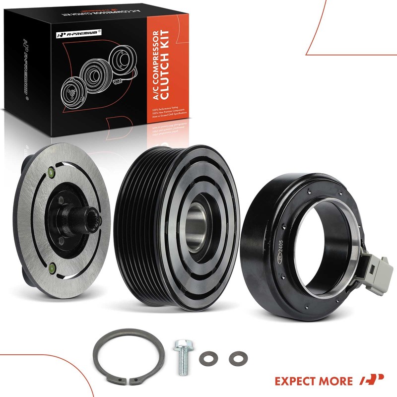 A-Premium Air Conditioner AC Compressor Clutch Kit Compatible with Dodge