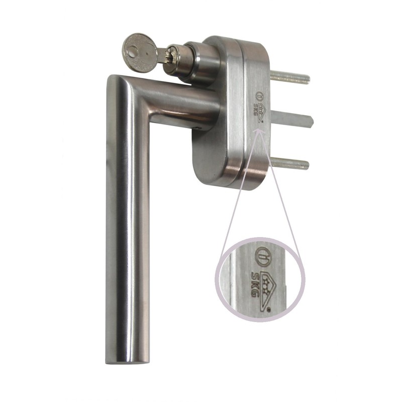 Stainless Steel Window Handle FG 13 Pin Length 40 mm