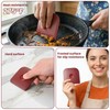 TMEDW Pan Scraper, 5 Pcs Pot Scraper, Pan Scraper Plastic,
