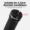 ROCKBROS Bike Handlebar Grips Double Lock-on Bicycle Handle Bar Ends