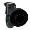 Westbrass D401-PF-12 Decorative Styrene P-Trap, Oil Rubbed Bronze