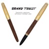 Ranvi Jinhao 85 Fountain Pen Extra Fine Nib 0.38mm(Walnut)