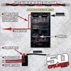 50 Caliber Racing Rocker Switch ON/Off LED Backlit -GPS -