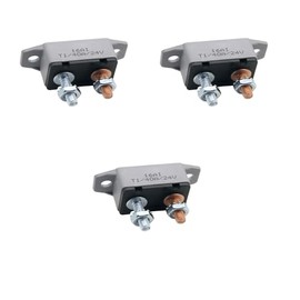 ZOOKOTO 3pcs 12-24V 40 Amp ATV AUTO Resettable Circuit Breaker Fuse Holder 40A