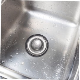 VILLFUL 3pcs Disposal Flange and Stopper Kit for Kitchen Sink Garbage Disposal Tool Gasket for Clog Prevention and Cleanliness Easy Installation and Stylish Design