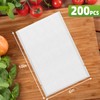 200pcs Vacuum Sealer Bags for Food,Food Saver Bags Quart 6"
