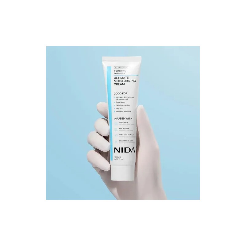 Crema Hidratante Nida Centella Con cido Hialurnico De Uso