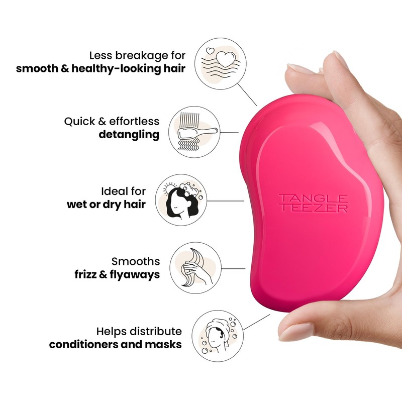 Tangle Teezer Salon Elite Professional Detangling Hairbrush, Pink