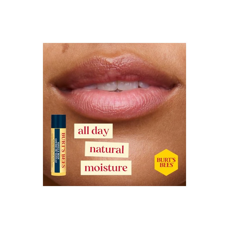 BURTS BEES Mistletoe Kiss - Kit de regalo navideño rojo,