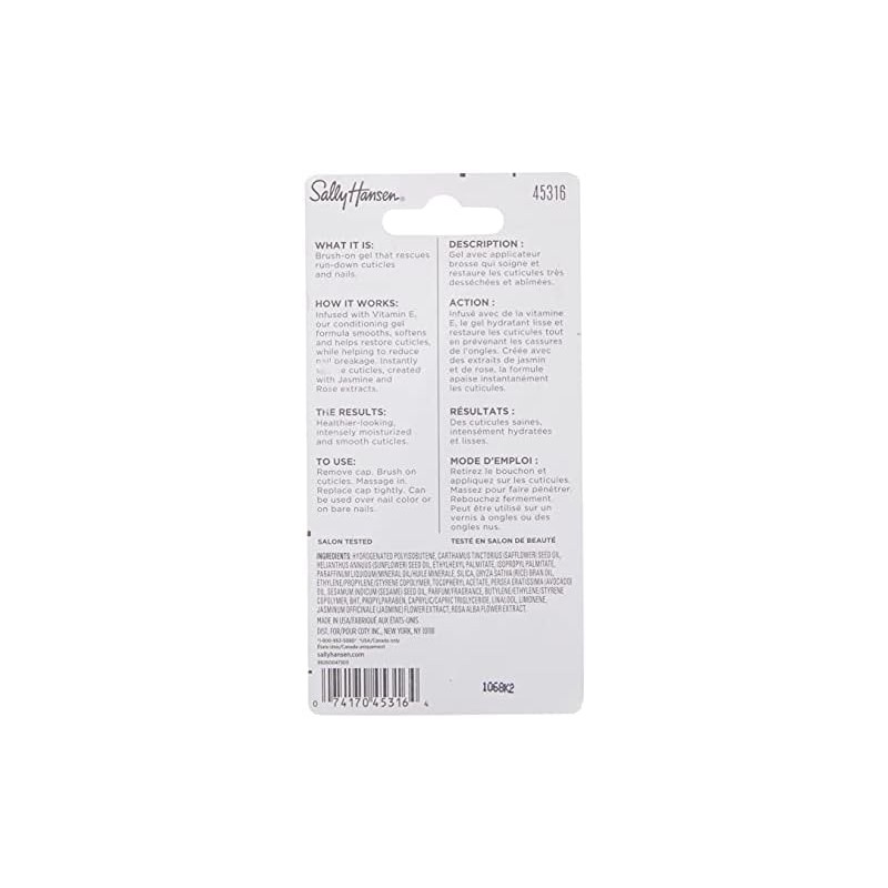Sally Hansen Cuticle Rehab, 8.8 ml
