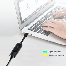 USB Wired Ethernet Adapter USB3.0 1000Mbps USB Type to RJ45 Network Card Internet USB LAN for Desktops Laptop PC Accessories