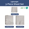 Twin XL Size 3 Piece Sheet Set - Comfy Breathable