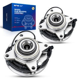KAX Front Wheel Bearing and Hub Assembly 515142 x2 Fit for Ford F-150 2010-2014, Ford Expedition 2011-2014, Lincoln Navigator 2011-2014,6 Lugs W/ABS