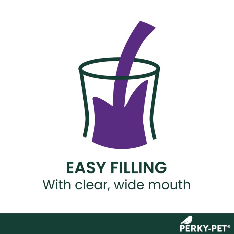 Perky-Pet 203CPBN Pinch Waist Glass Hummingbird Feeder