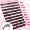 Glowing Win Individual Eyelash Extensions Set DIY 60D Cluster Lashes